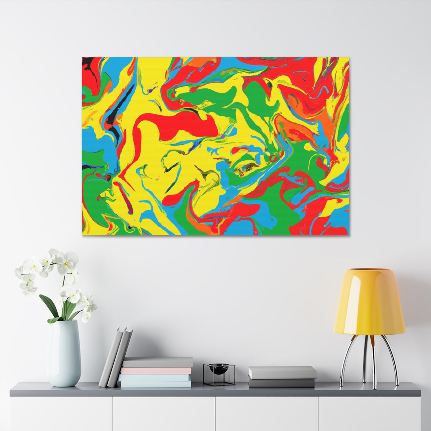 Sharp and Groovy - Canvas - Abstract
