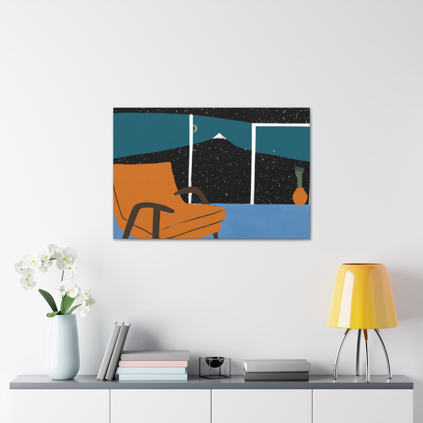 Solo Space - Midcentury Canvas