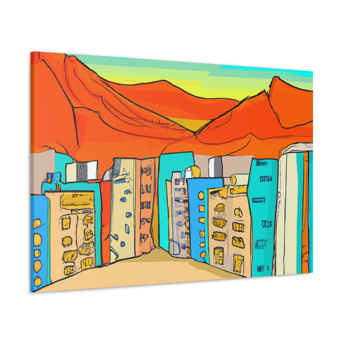 Dune Dweller - Architectural - Canvas