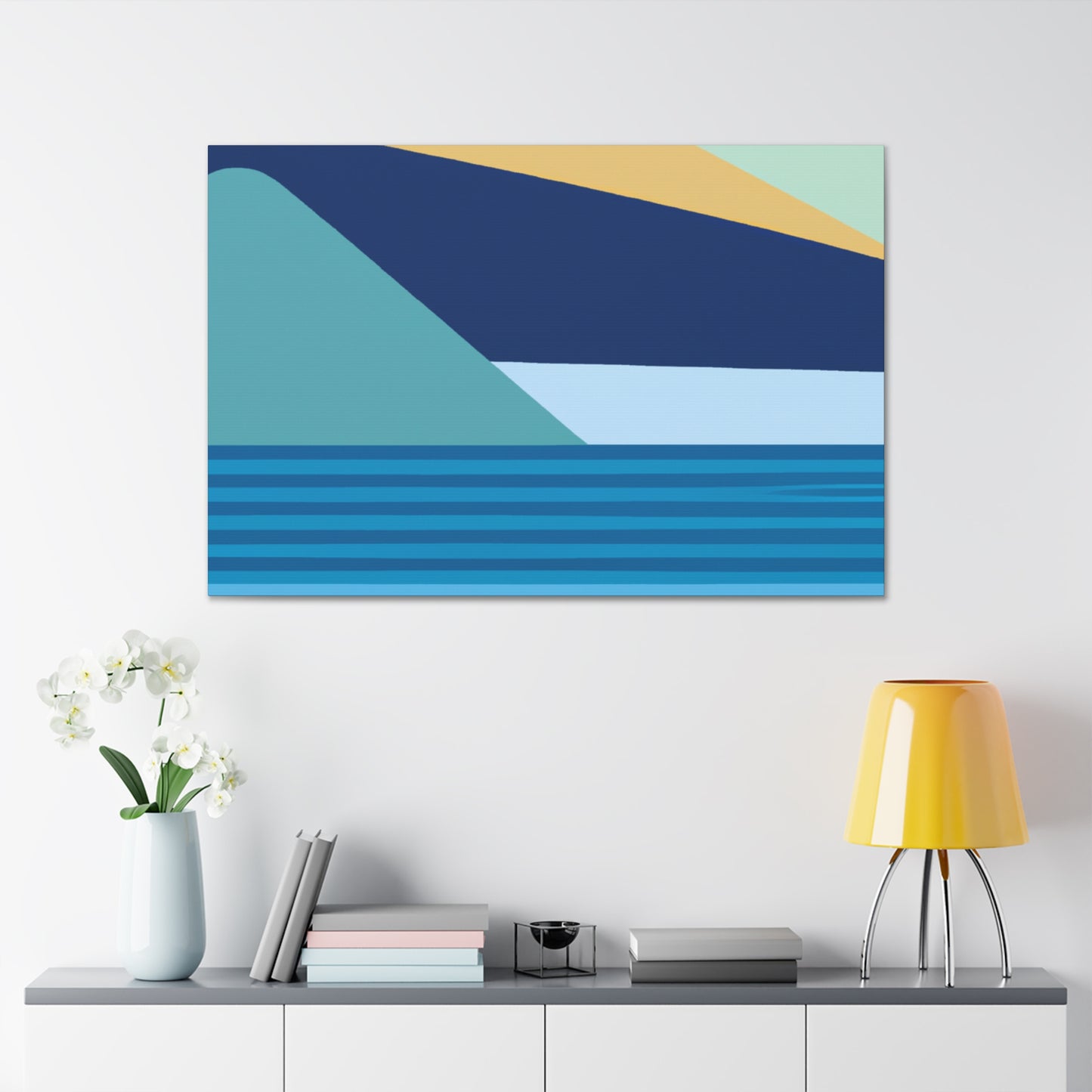 Sleek Design - Midcentury Canvas