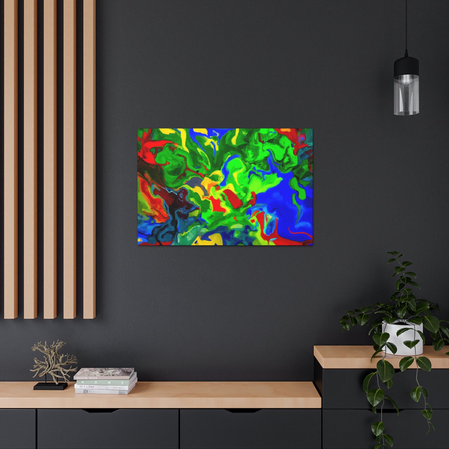 Vinbrant Flow - Canvas - Abstract