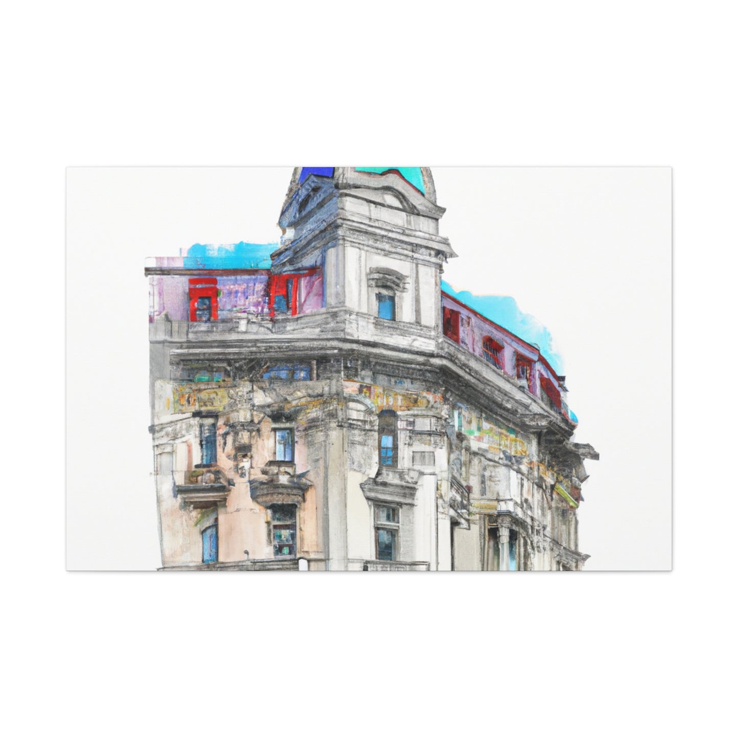 Victorine Rousseau - Architectural Canvas