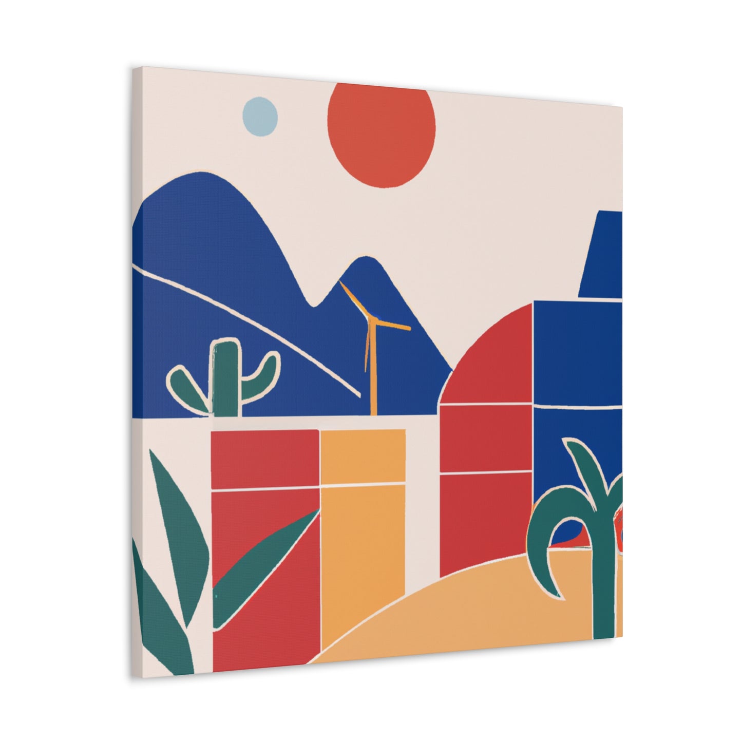 Lovely Spot - Midcentury Canvas