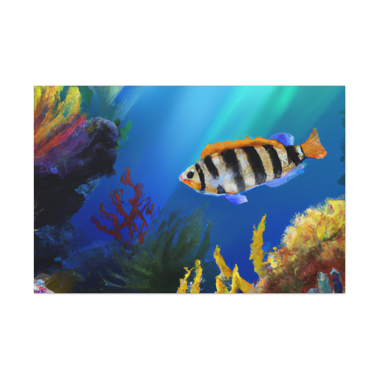"Age and Experience" - Underwater Canvas