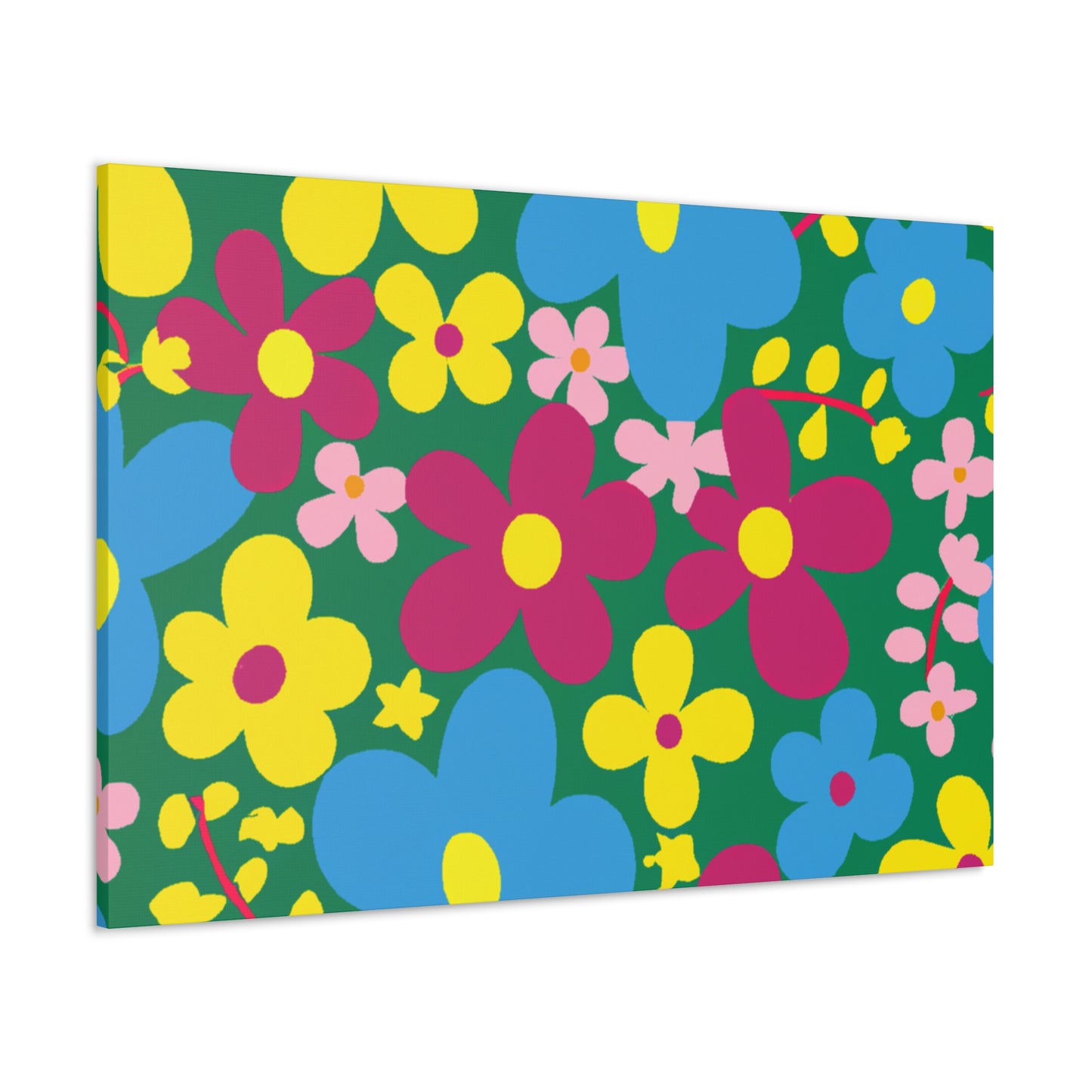 Blissful Bloom - Floral - Canvas