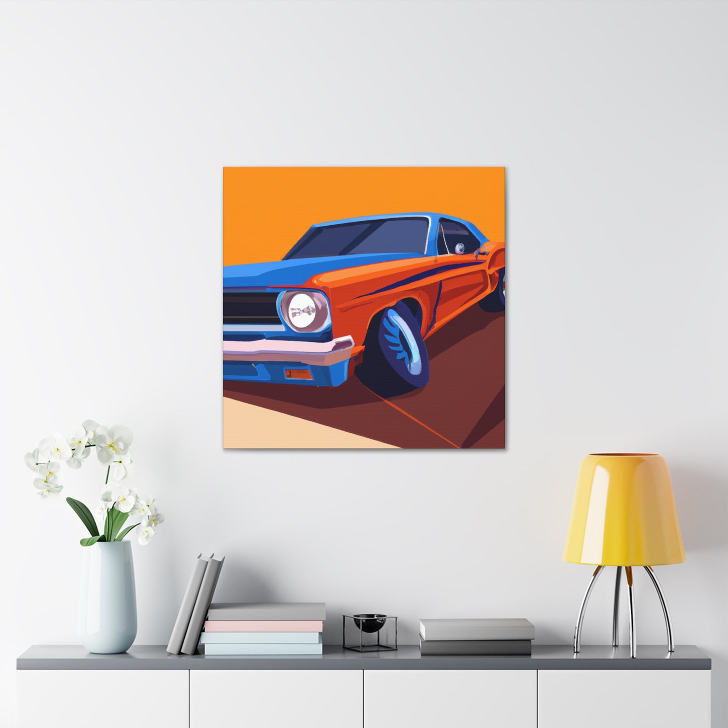 Roaring Rocket - Automobile - Canvas