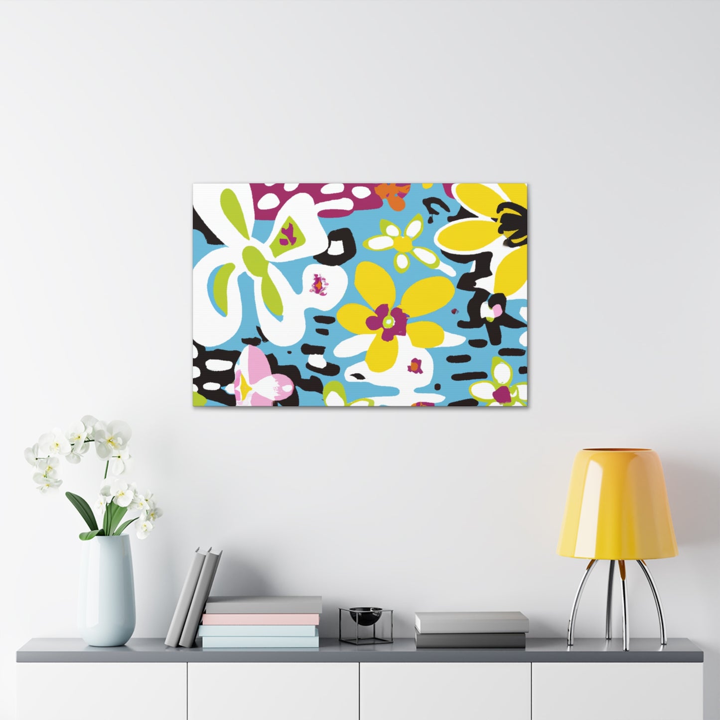 'The Petal Palooza' - Floral Canvas