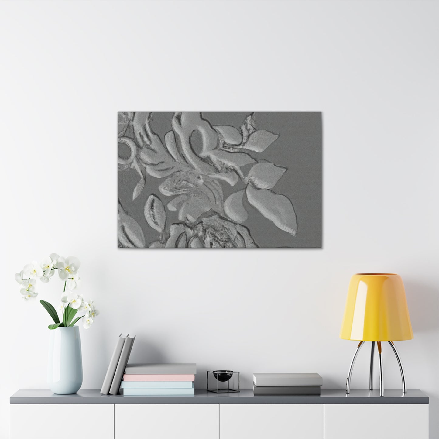 Blissful Gem- Floral - Canvas