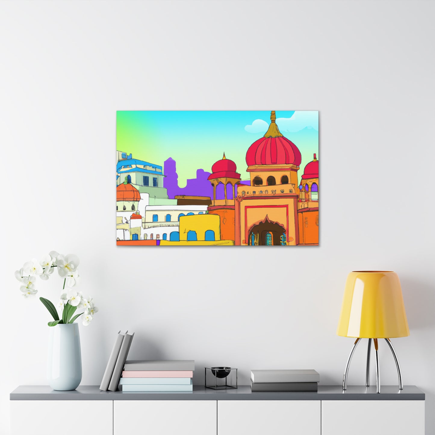 RosariTaj - Destination India - Canvas