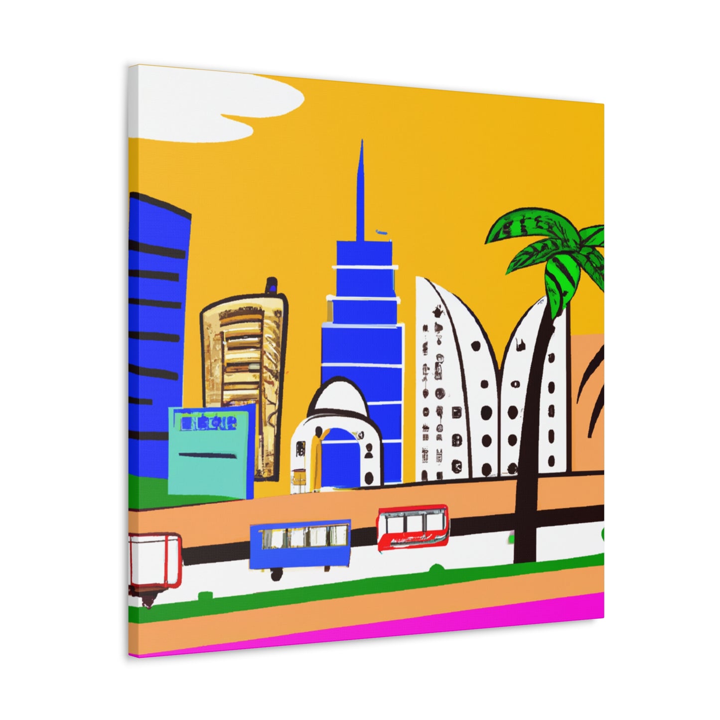 Fauziya - Middle East - Canvas