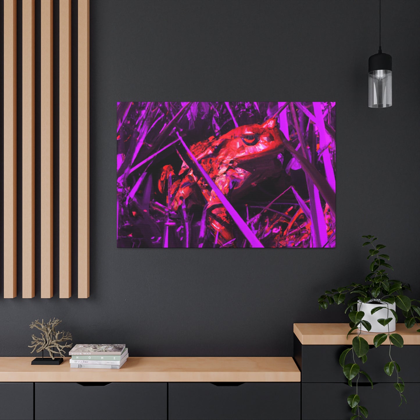 Red Frog - Canvas - Wildlife