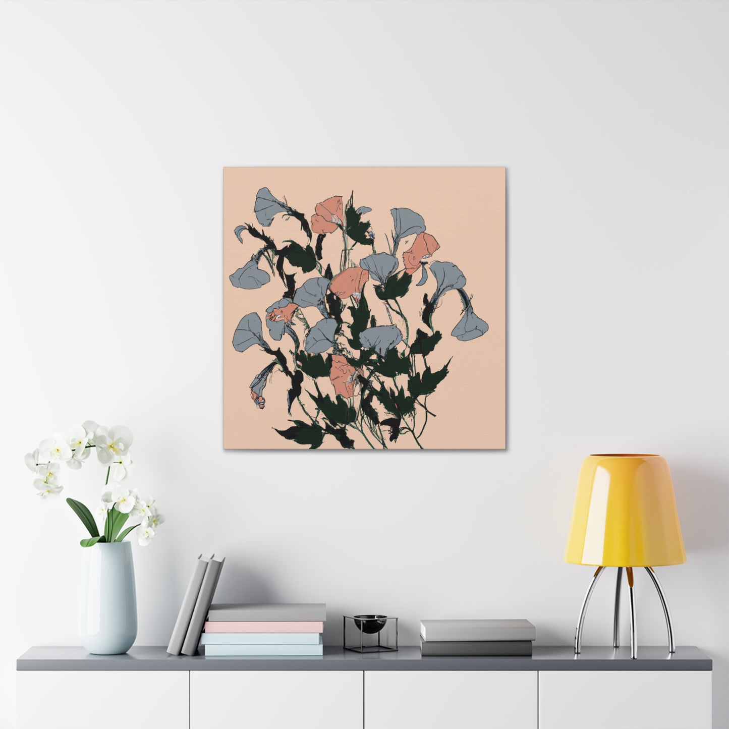 Petunia Petals - Floral - Canvas