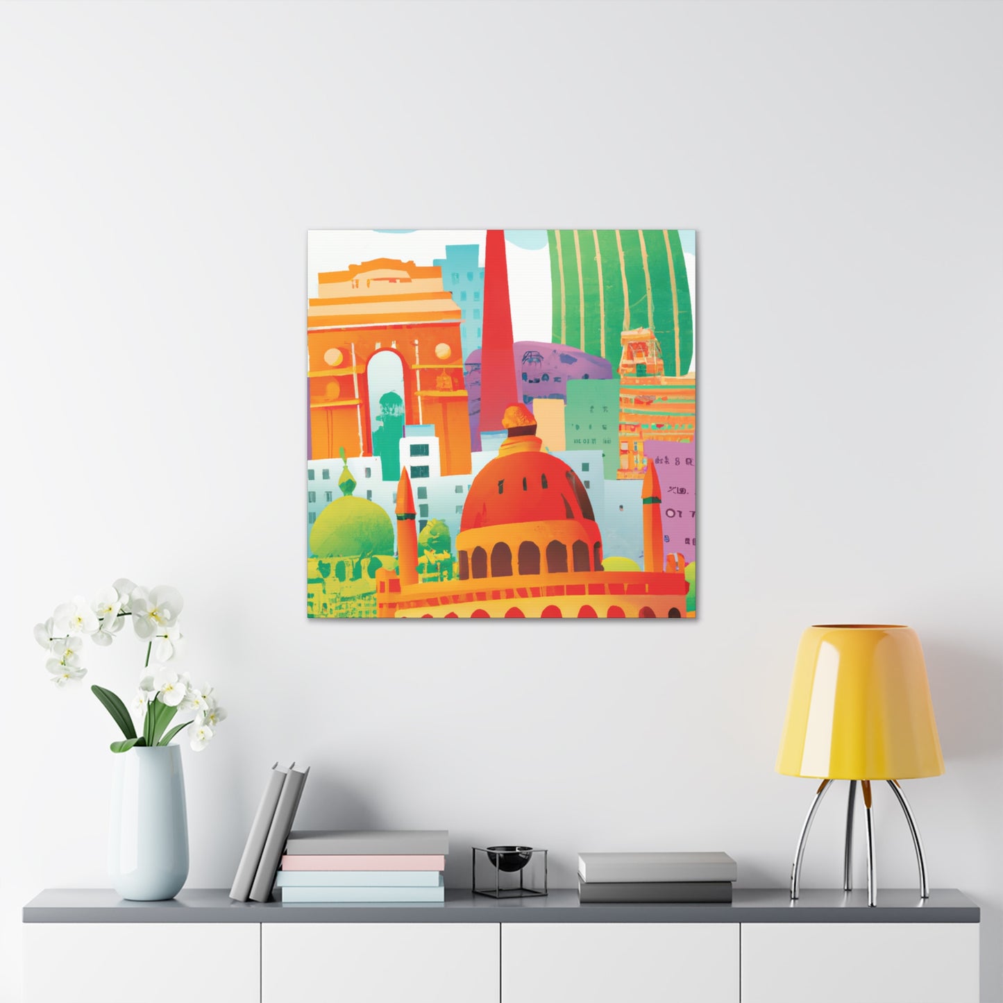 Taj Mahal - Destination India - Canvas
