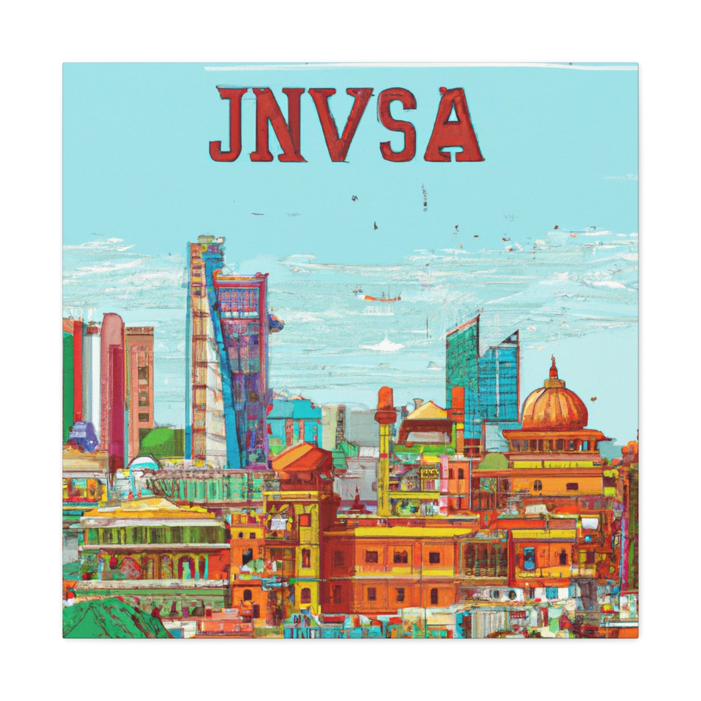 Aditi - Destination India - Canvas
