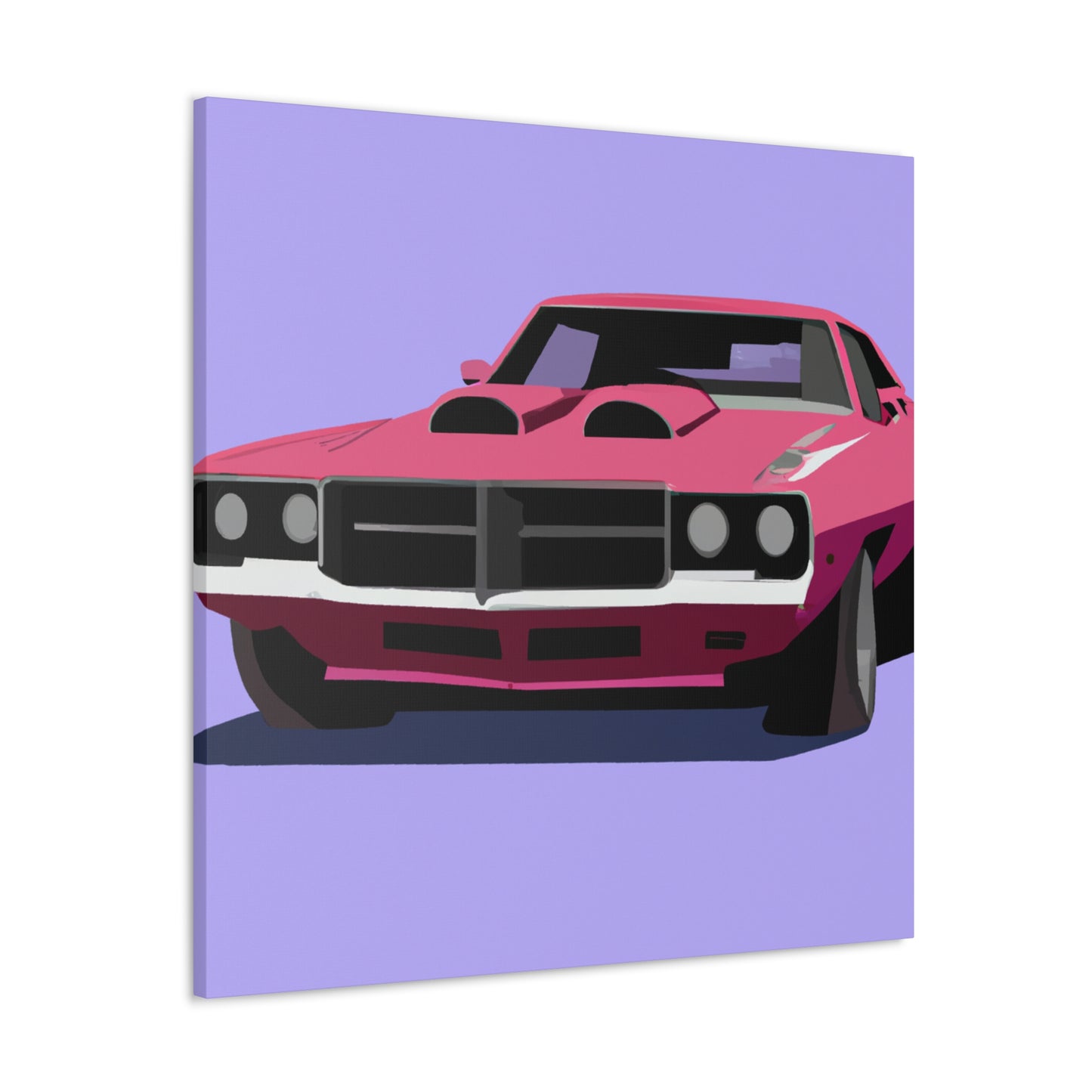 Hotrod Homerun - Automobile - Canvas