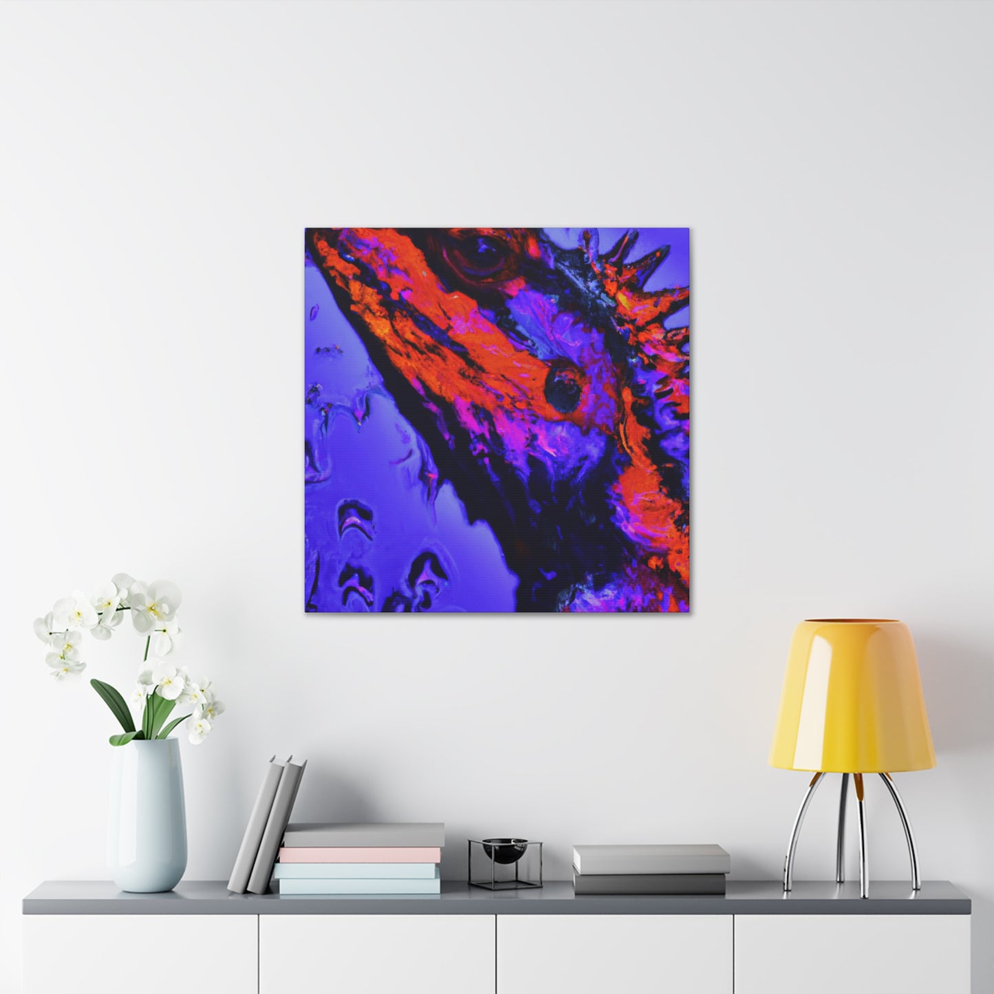 Bottle-tailed Hummingbird. - Canvas - Wildlife