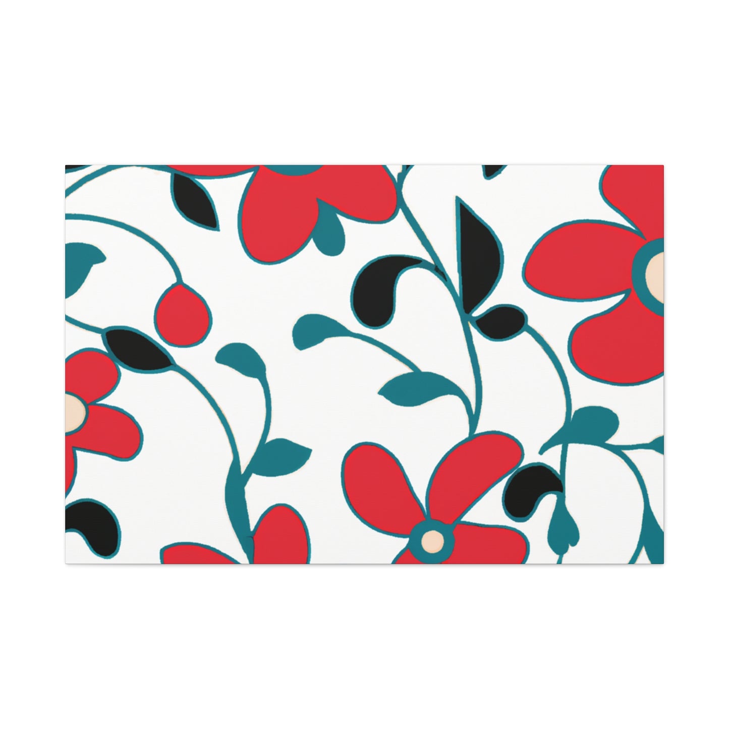 Petal Dance - Floral - Canvas