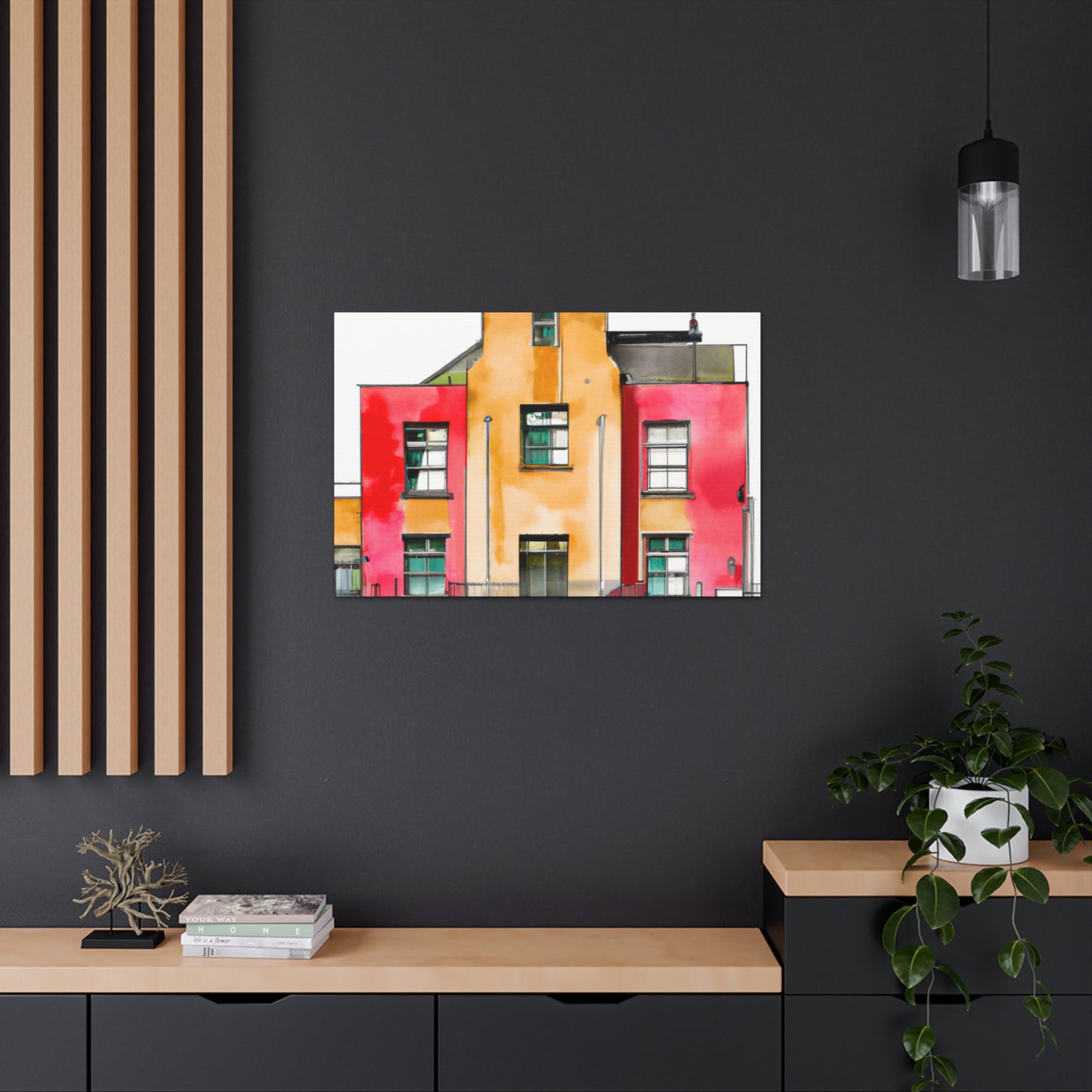 Clara Bella Fontaine - Architectural Canvas