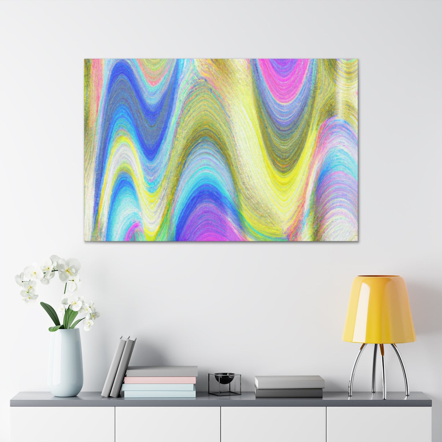 Aerogunic Salutation - Abstract - Canvas