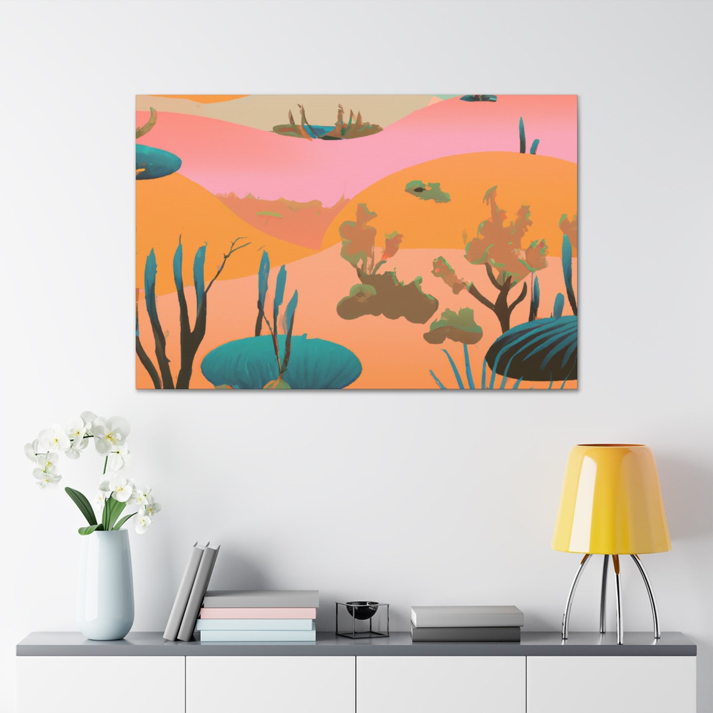 Sandstorm Landscape - Canvas