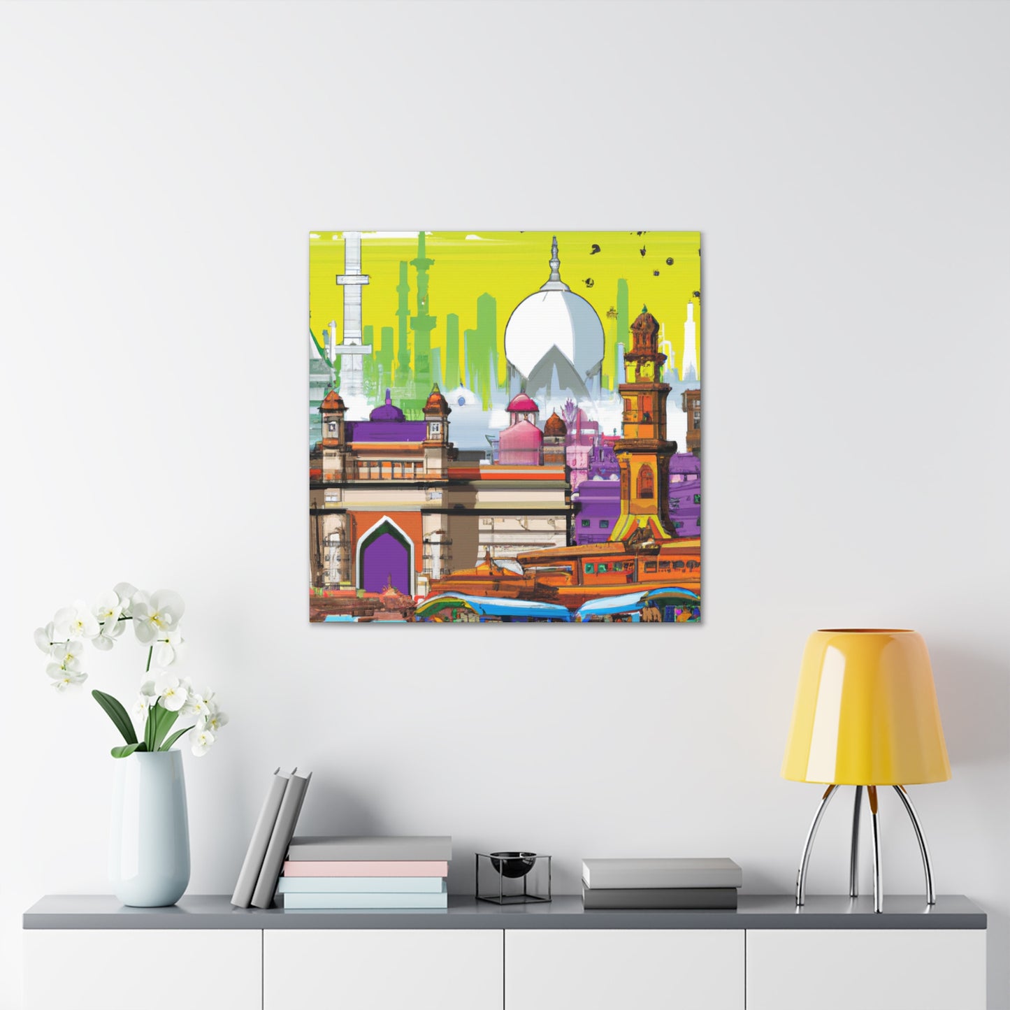 Ajanta Caves - Destination India - Canvas