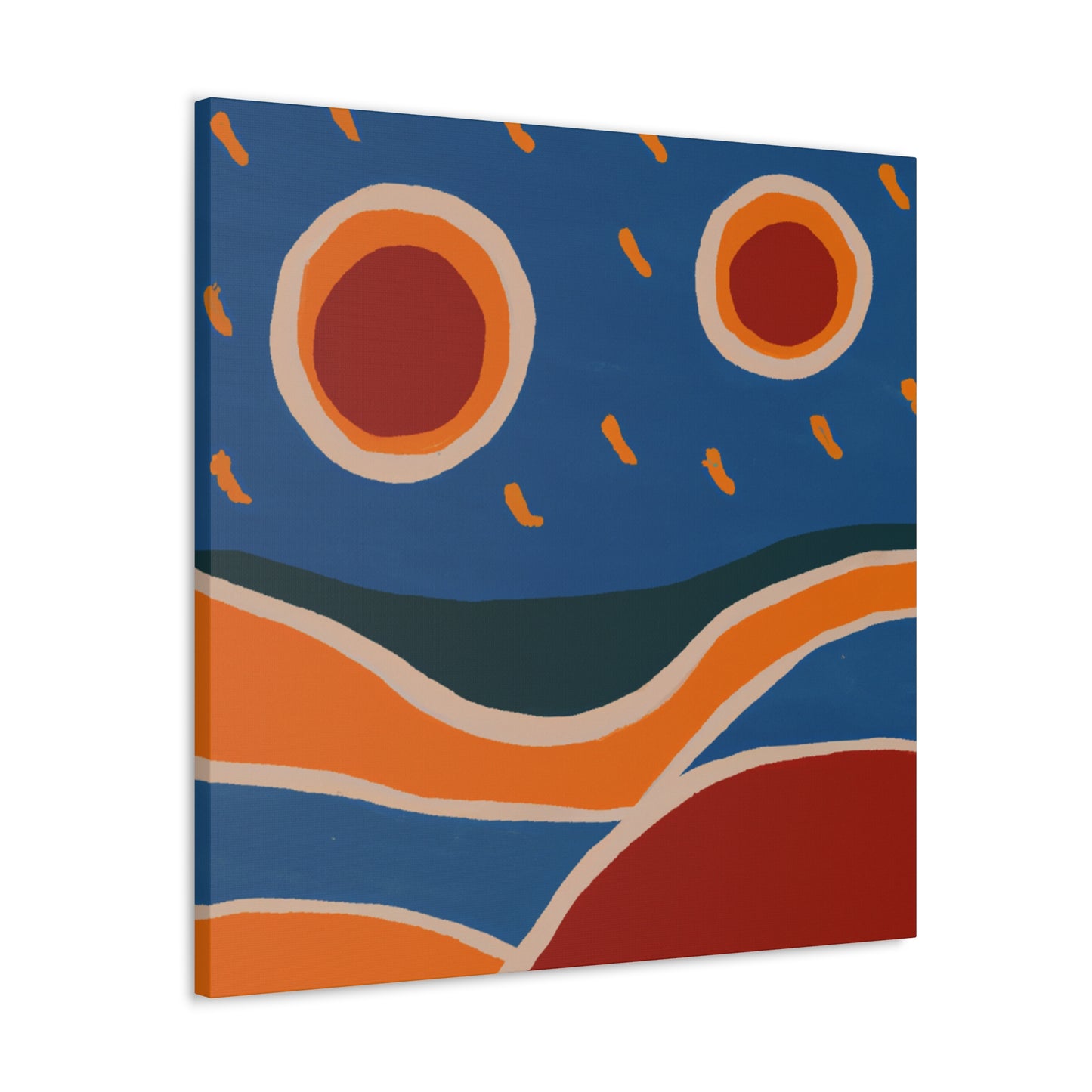 Flamingo Sue - Midcentury Canvas