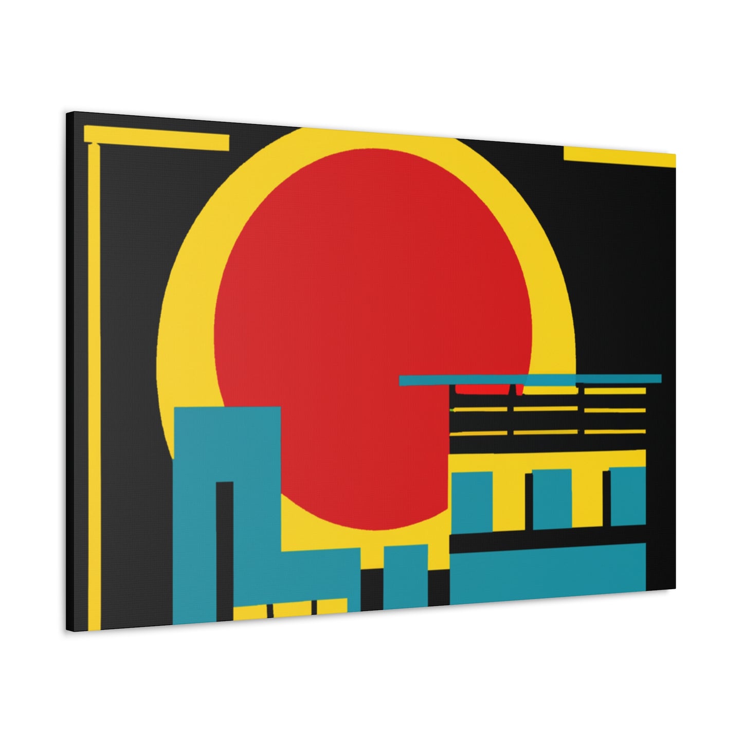 Fireywaddle. - Midcentury Canvas