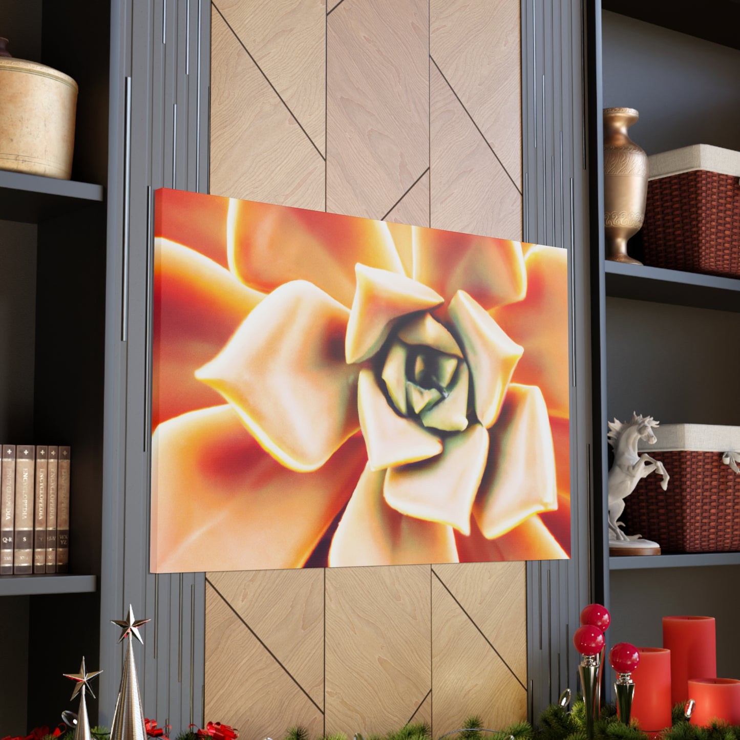 "Melon Symphony" - Canvas - Succulent