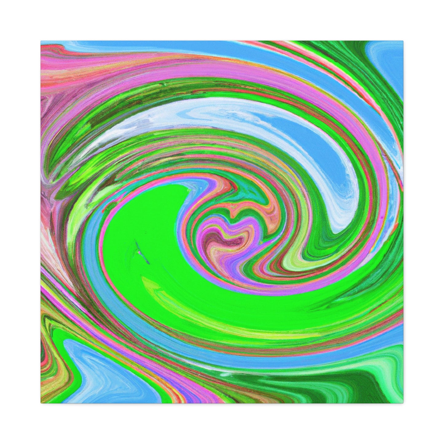 Indigo Manna - Abstract - Canvas