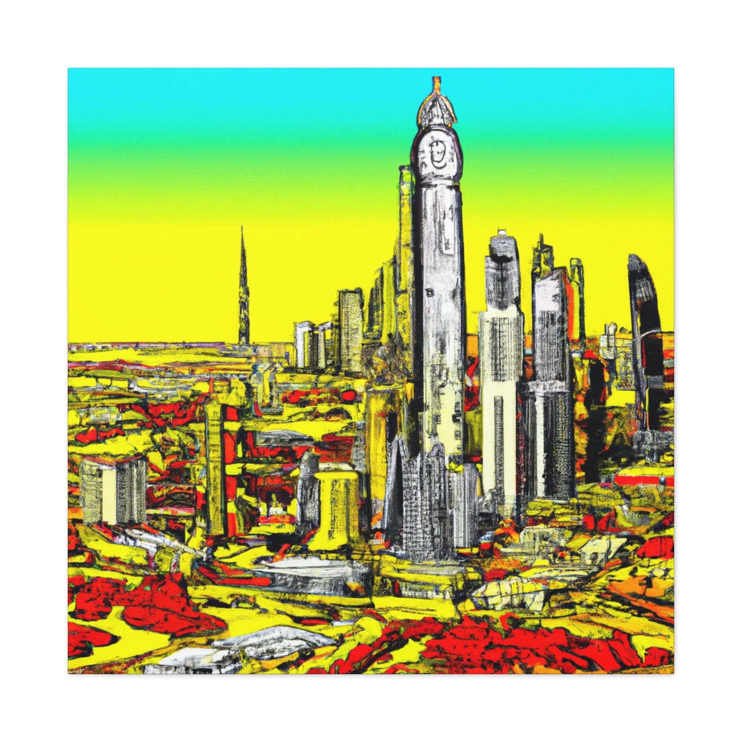 Sal Strife - Middle East - Canvas