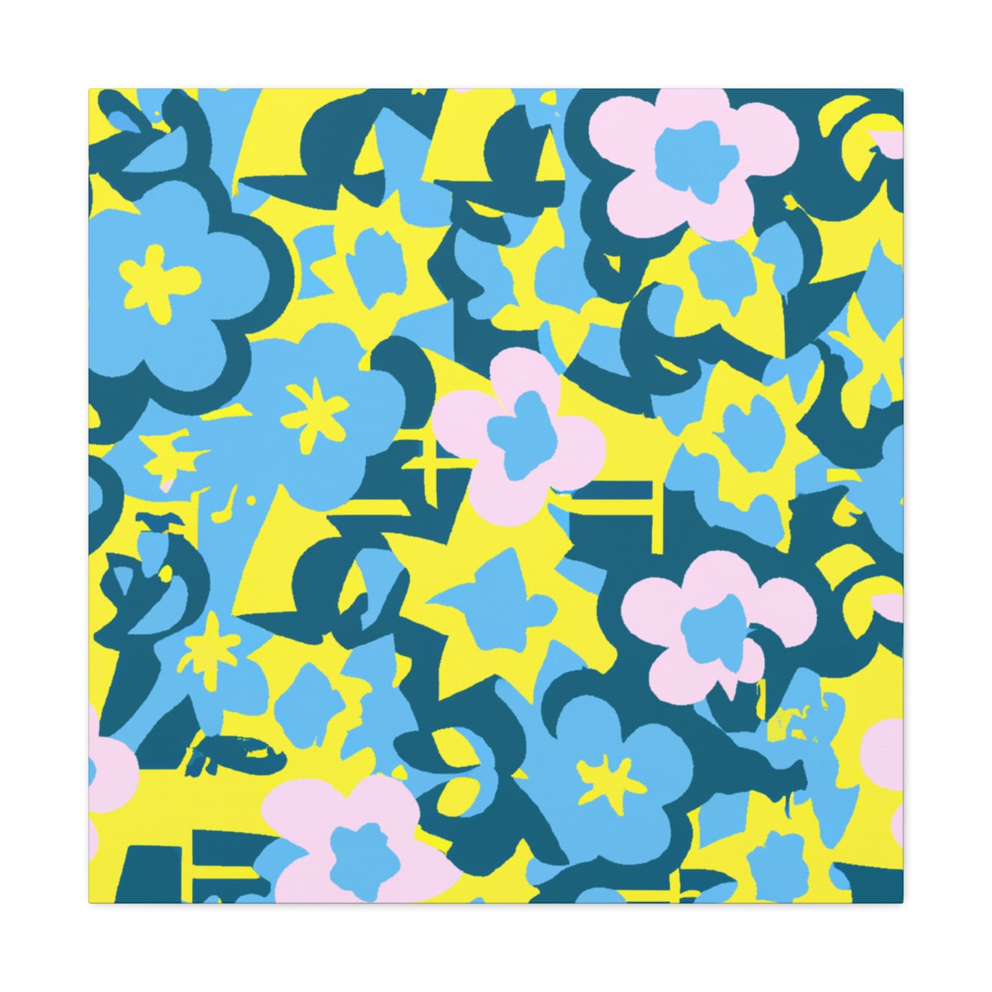 "Floral Fantasia" - Floral Canvas