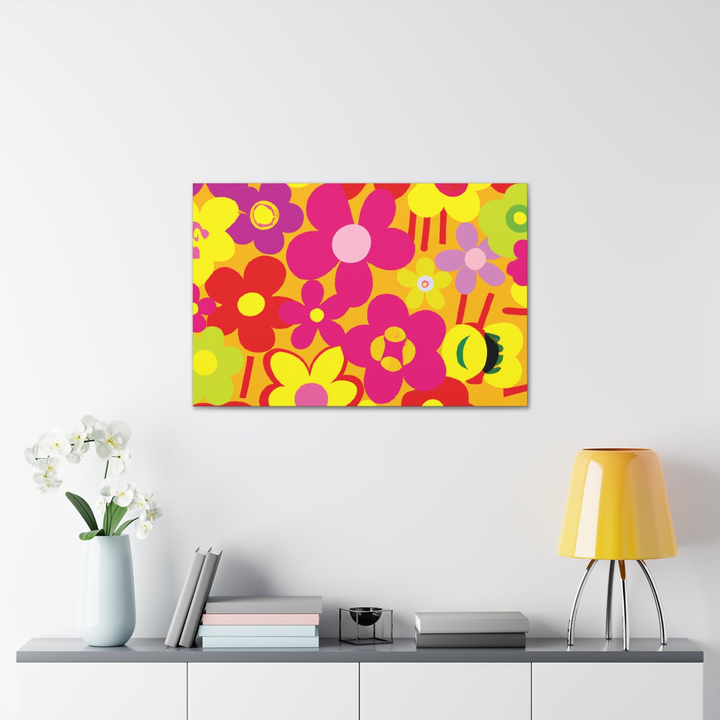 Floral Symphony - Floral Canvas