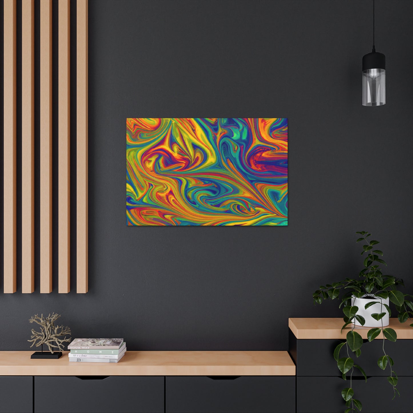 Blending Hot - Canvas - Abstract
