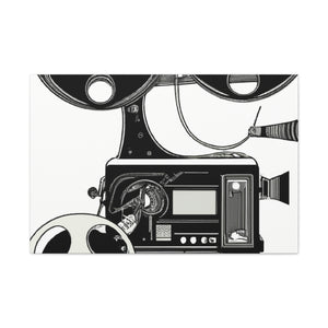 "Chevrolet Showtime" - Retro Film Canvas