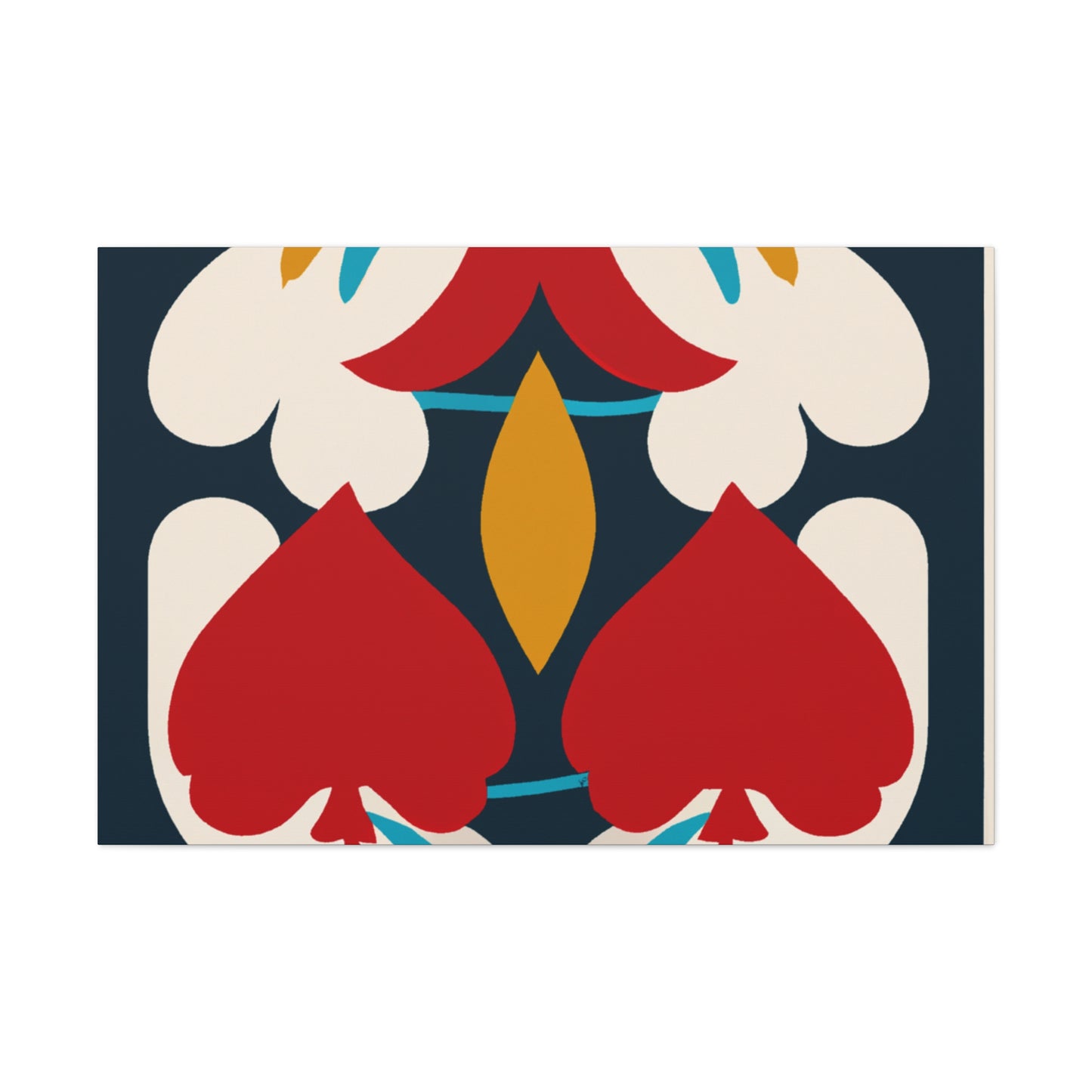 Glowfinch - Midcentury Canvas