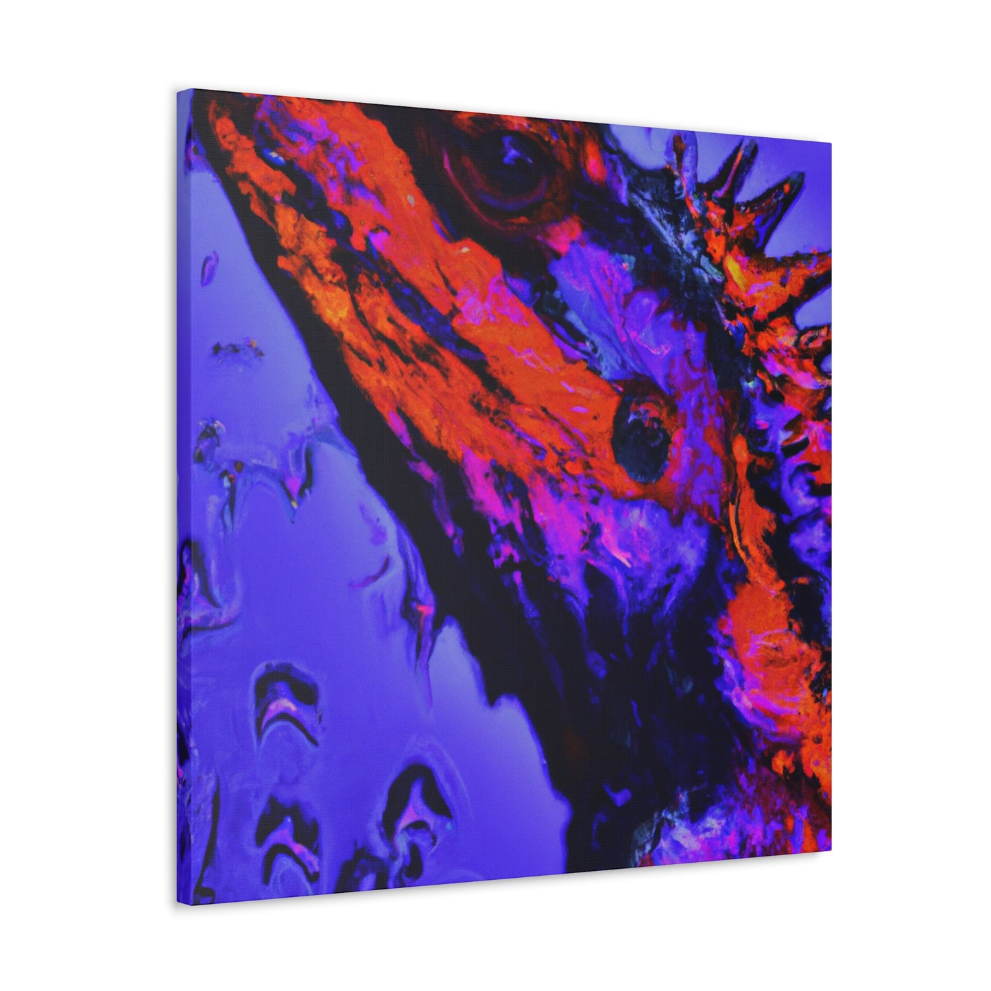 Bottle-tailed Hummingbird. - Canvas - Wildlife