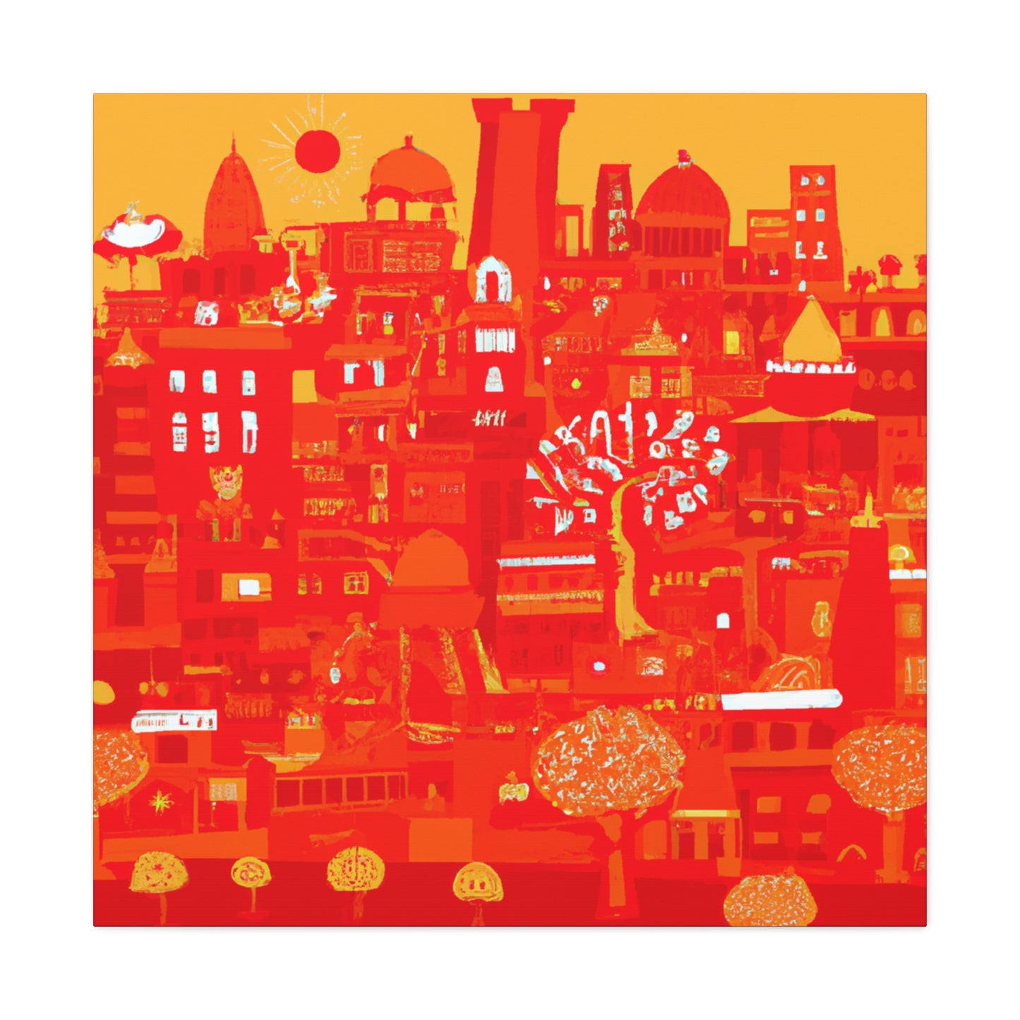 Kalpana Chandran - India - Canvas