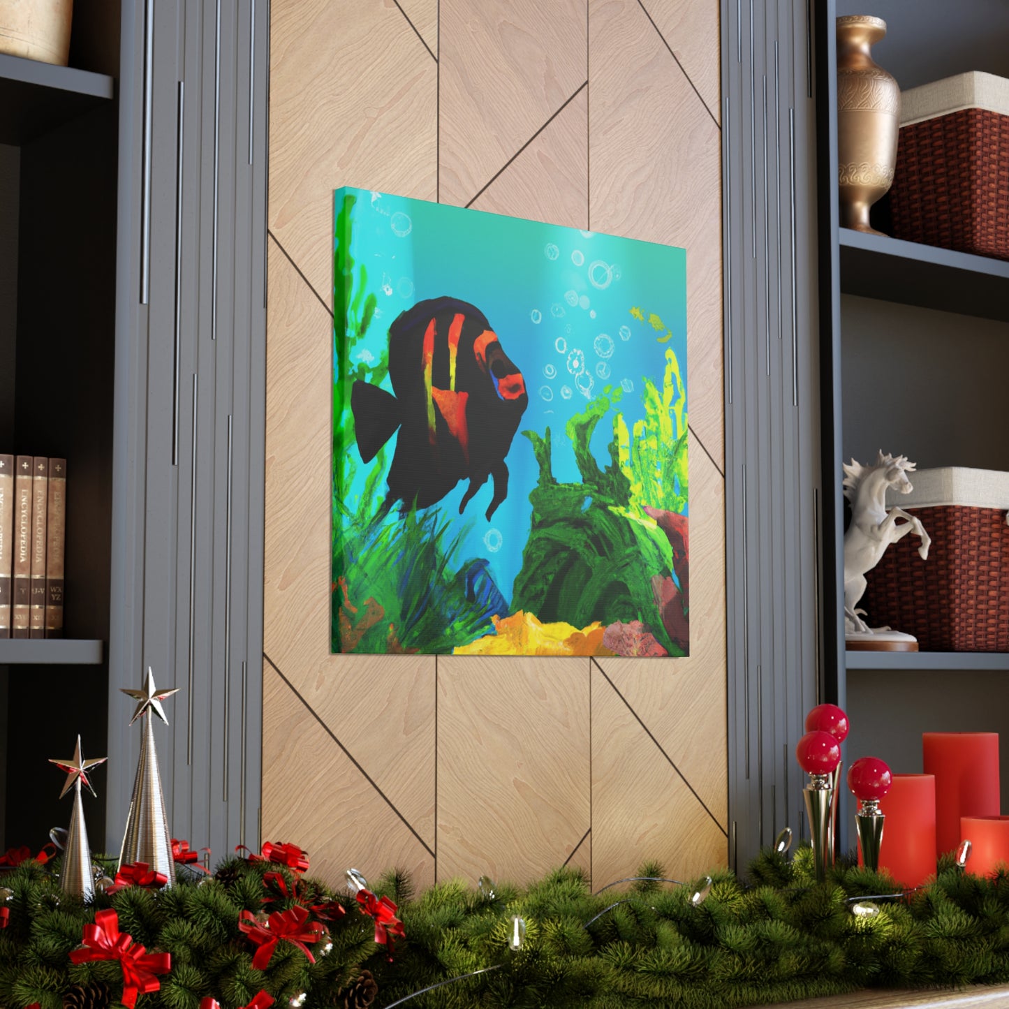 "Crest of the Deep Blue" - Underwater Canvas