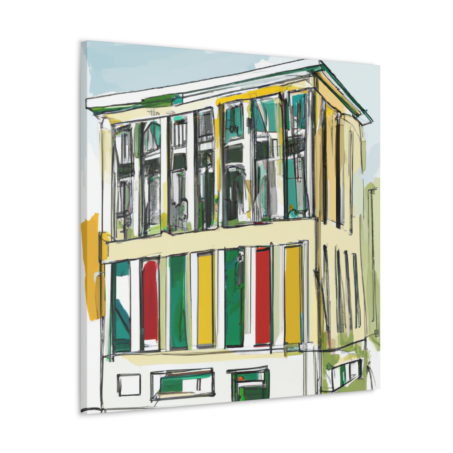 Agapetus Ballarini - Architectural Canvas