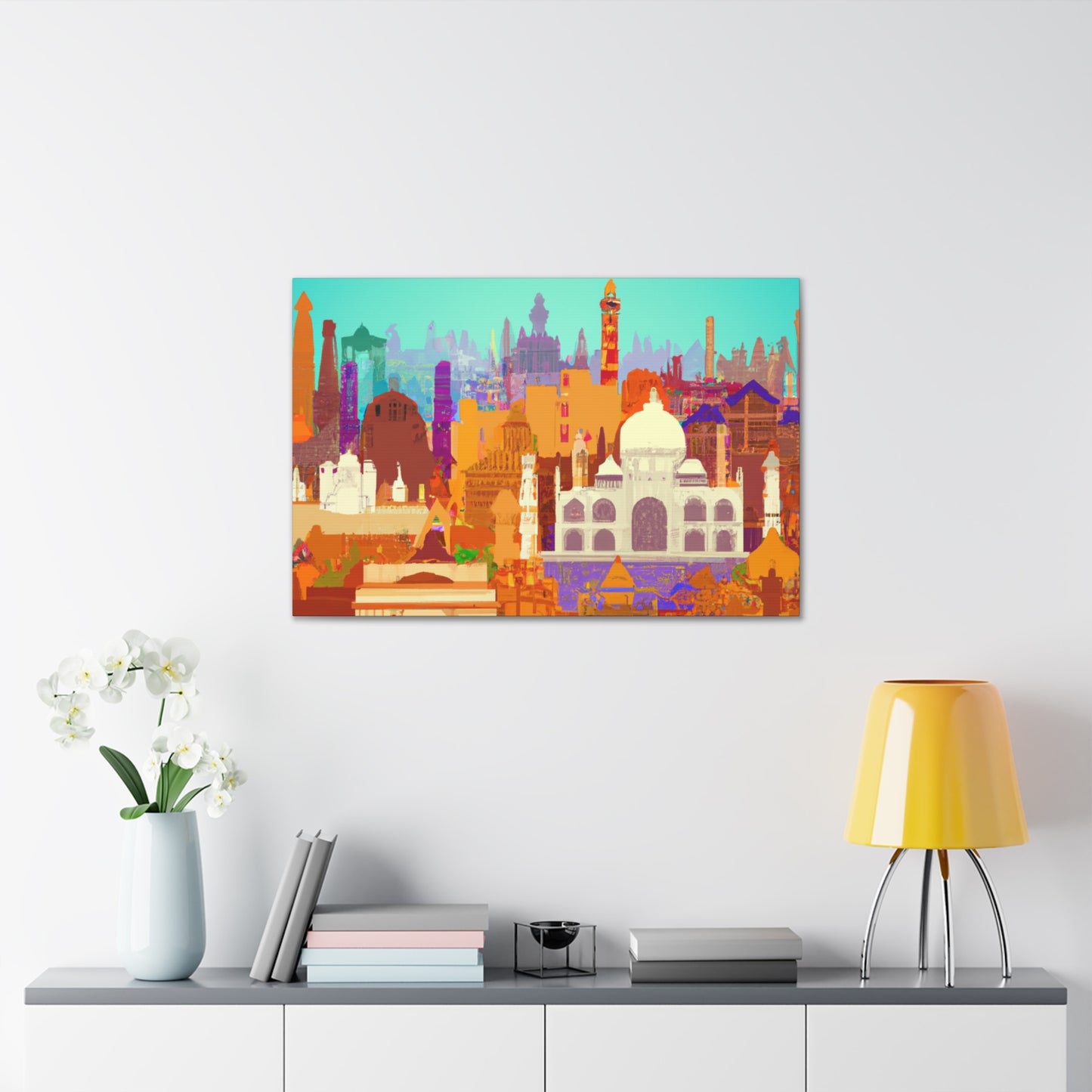 Namaste- Destination India - Canvas
