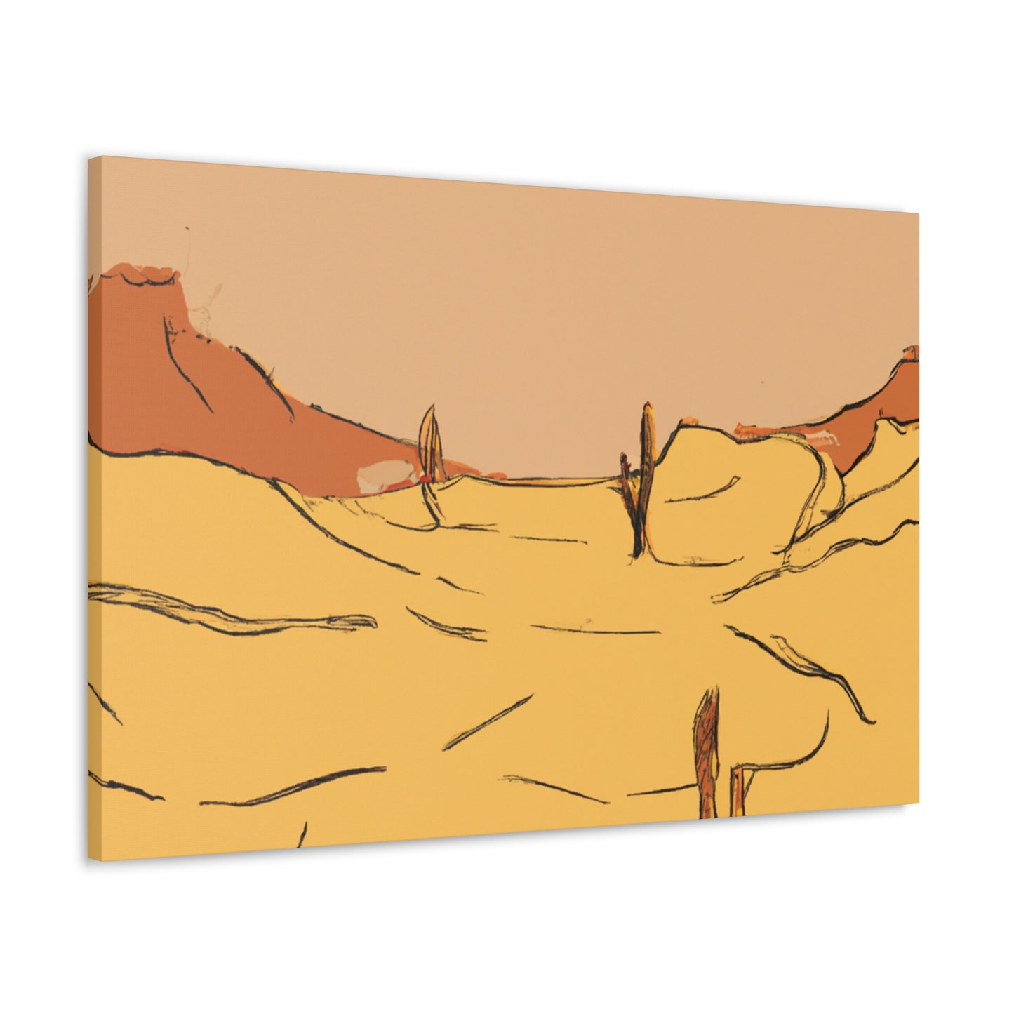 Carnival Fiesta - Vintage Contemporary - Desert Canvas