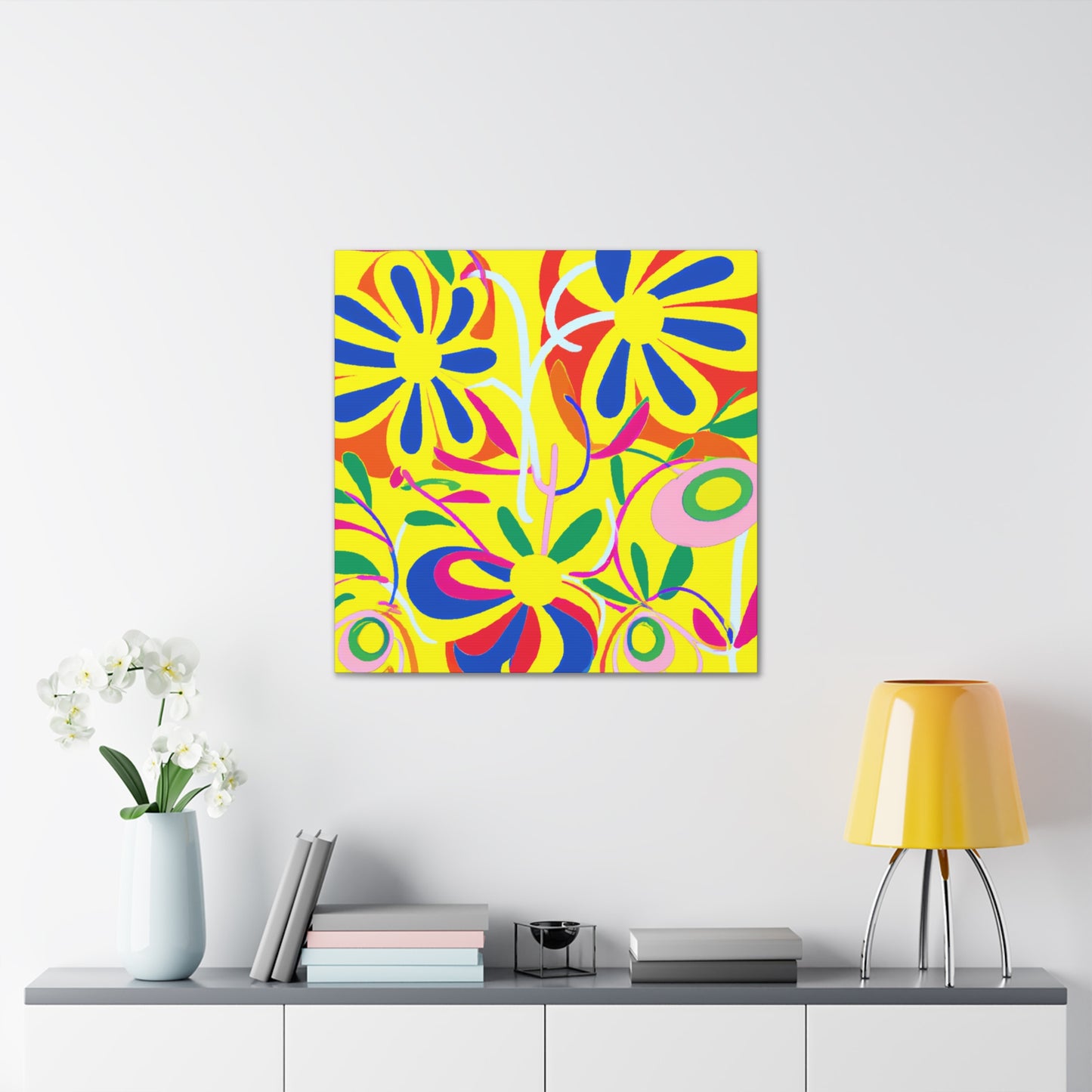 Blushrise - Floral - Canvas