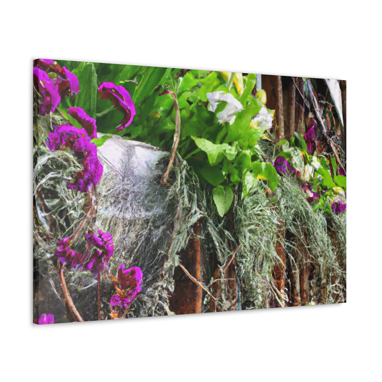 "Garden of Abundance" - Floral Canvas