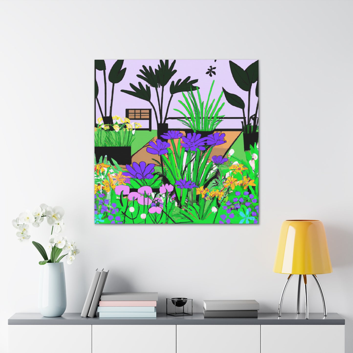 Gardenswept - Landscape - Canvas