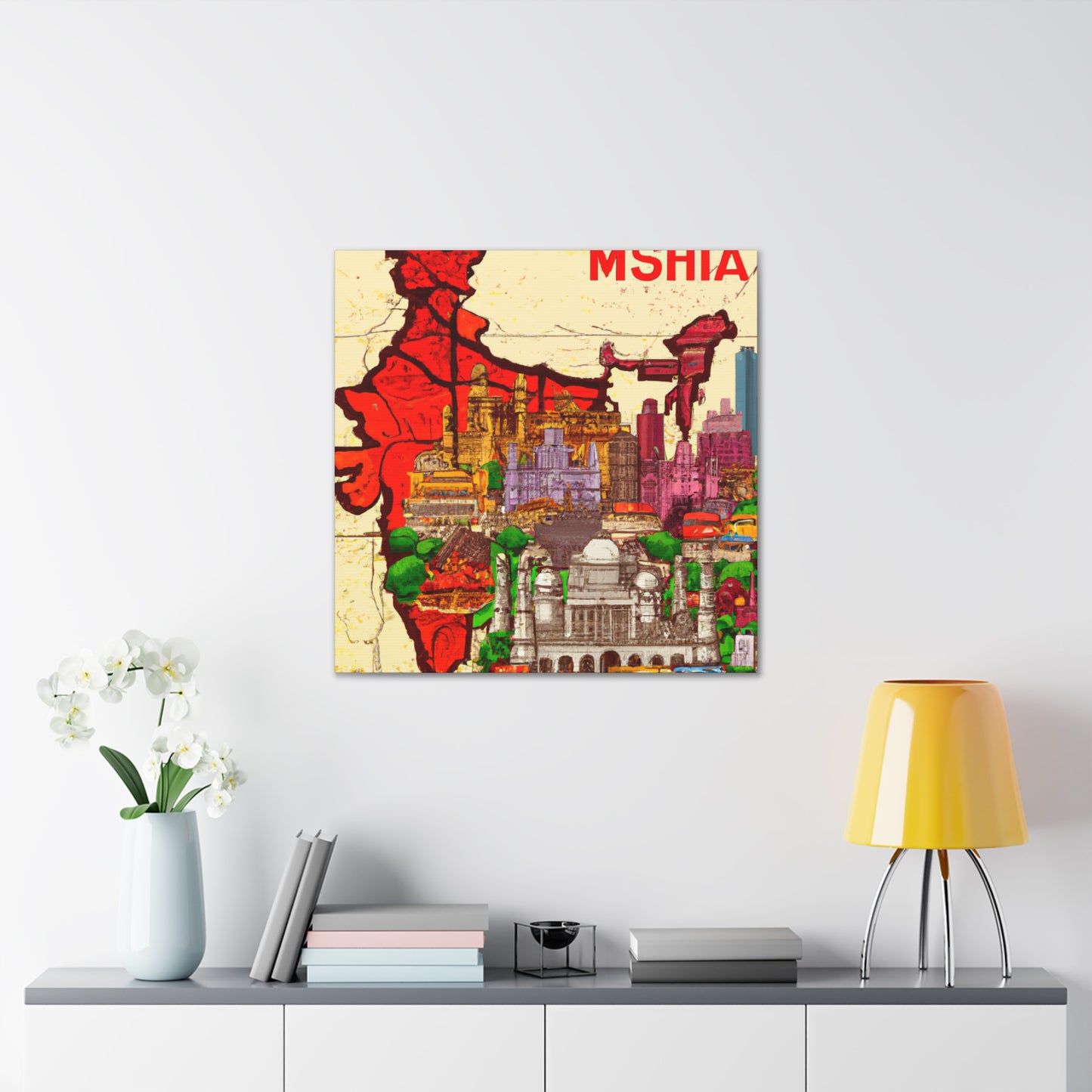 Dazzling Beauty - Destination India - Canvas
