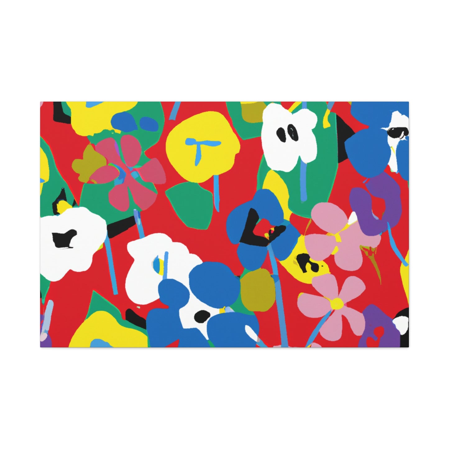 Flower Fairy Adventures - Floral Canvas