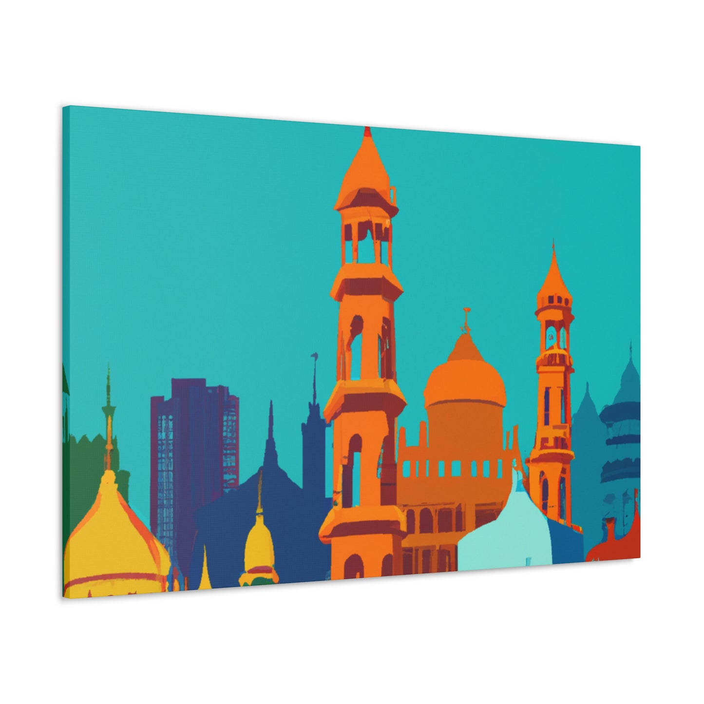 Exotic Vibrancy - Destination India - Canvas