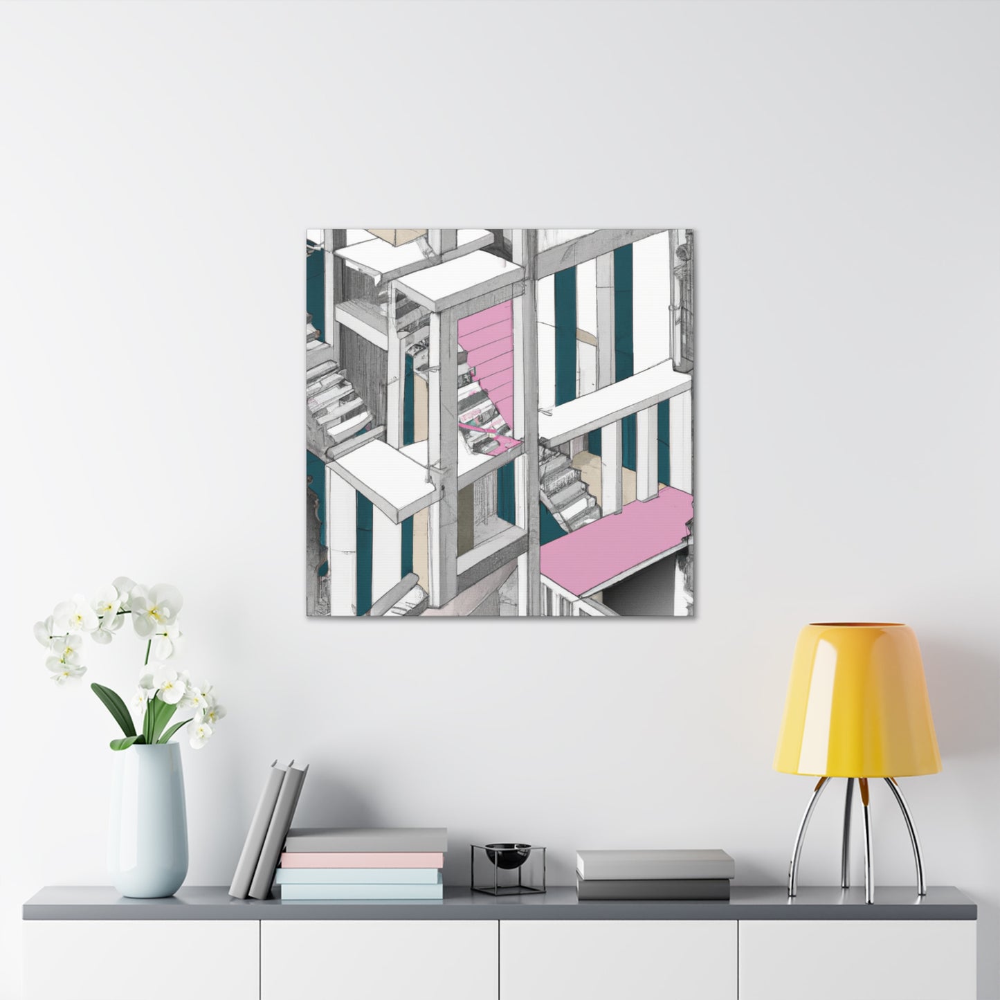 Jan Pinkmeer - Canvas - Architectural