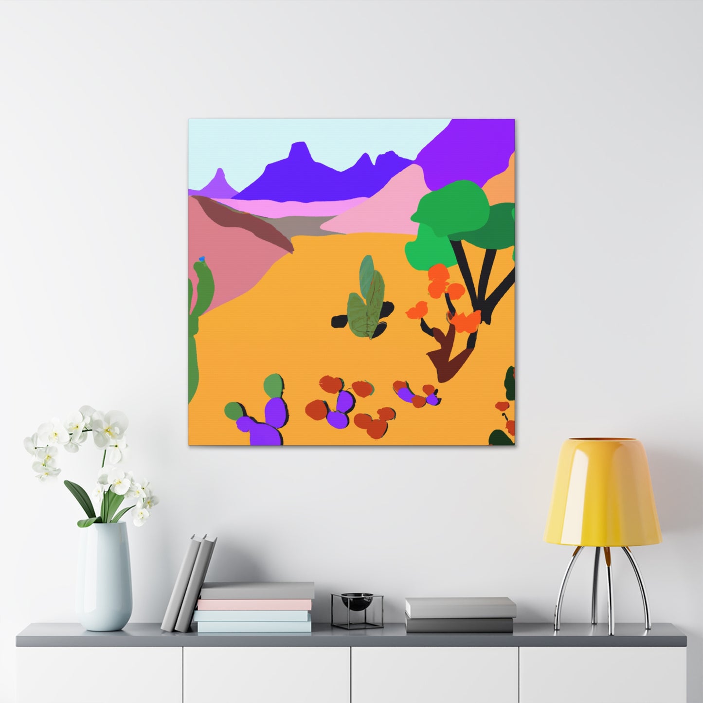 Dune Palms - Landscape - Canvas