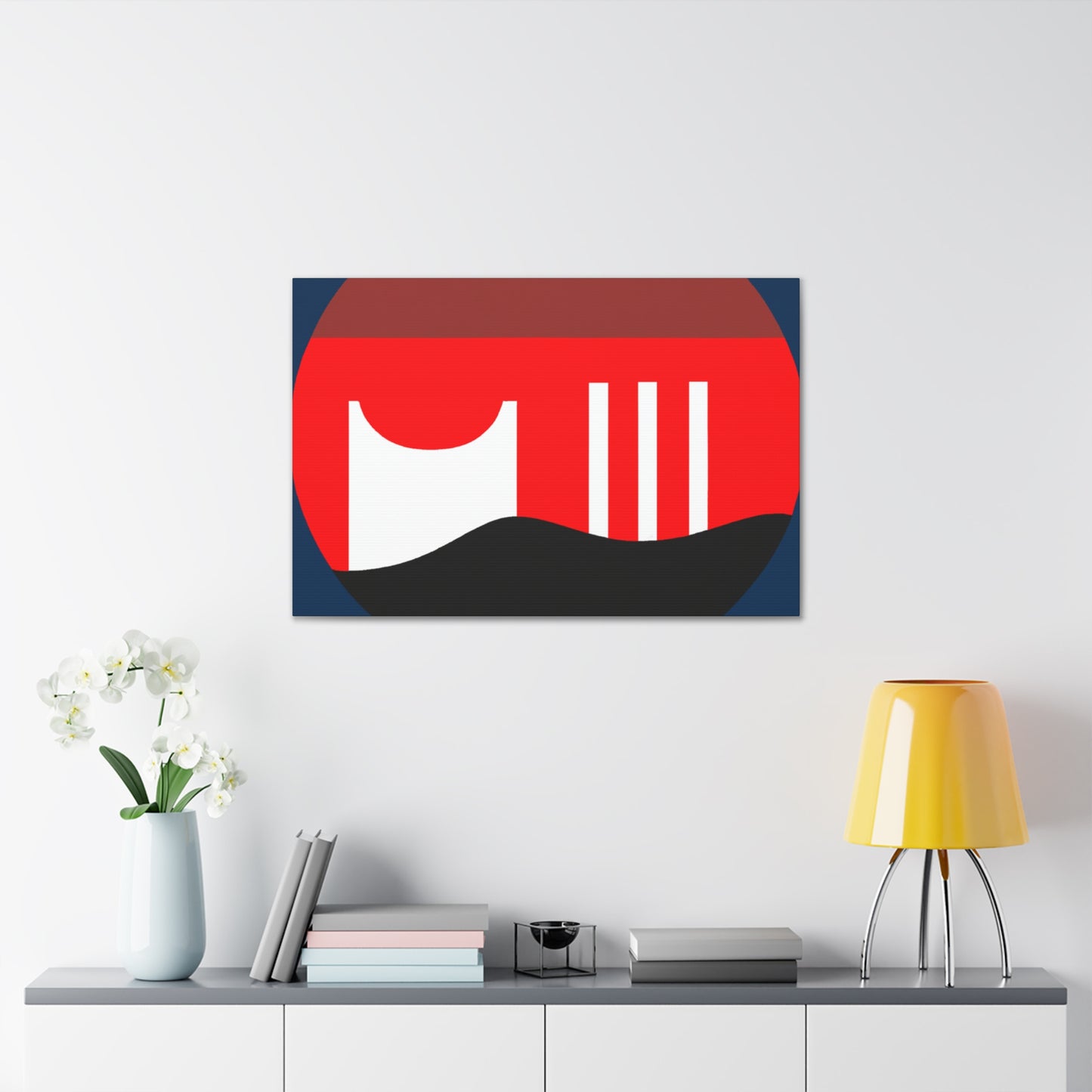 Redbetter- Midcentury Canvas